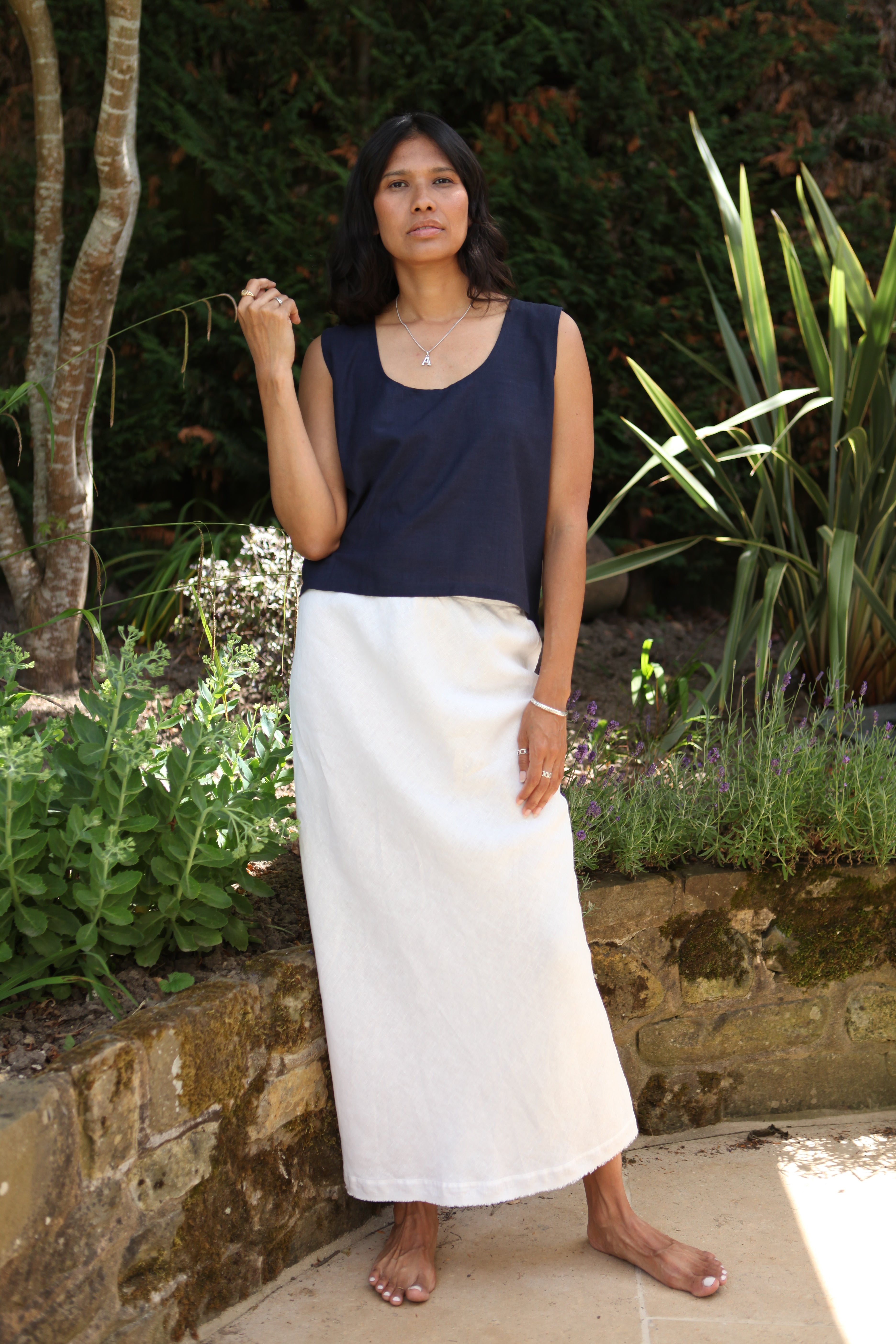 Gracie Linen Top | Sleeveless Linen Top