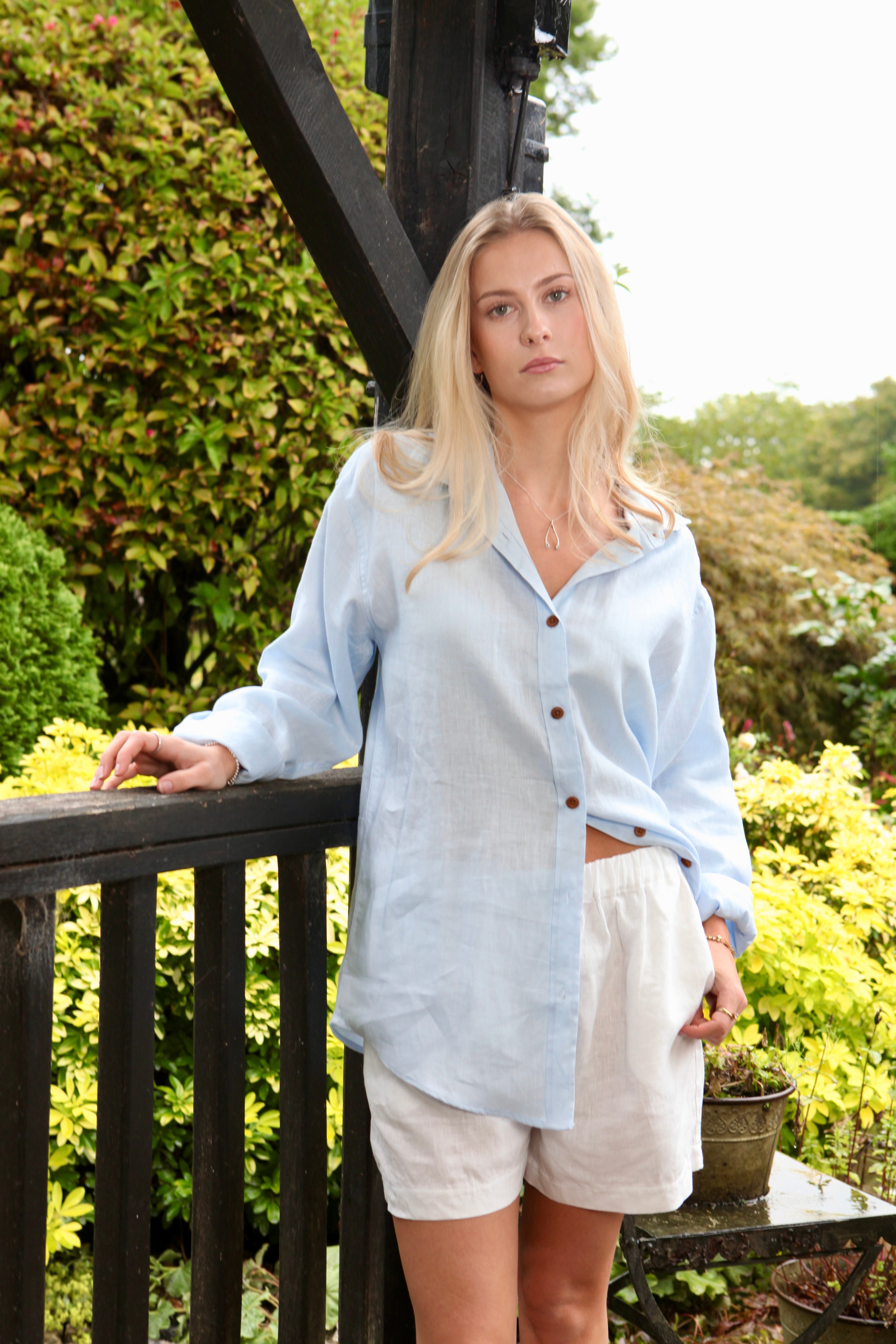 Freddie - Linen Classic Button Shirt