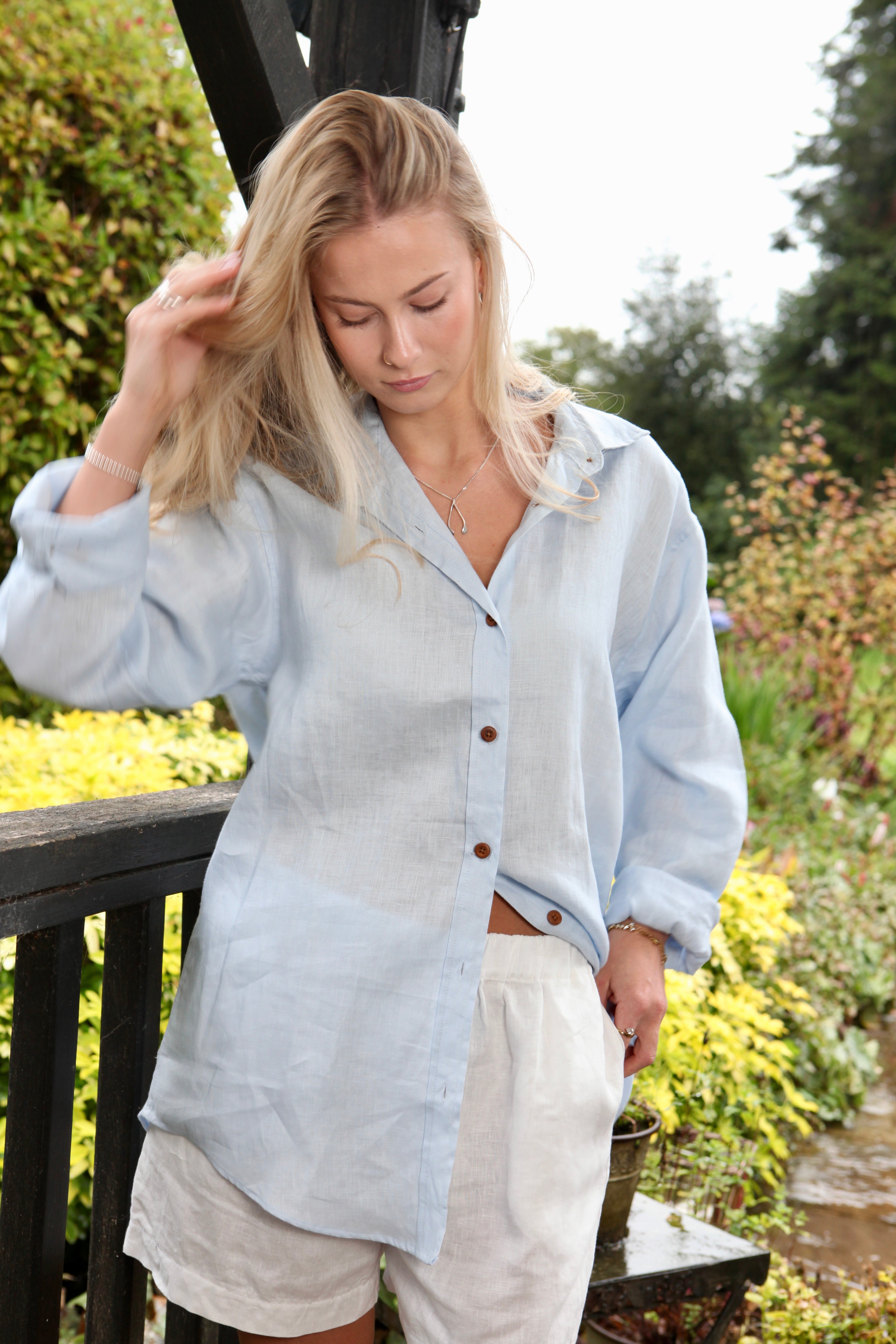 Freddie - Linen Classic Button Shirt